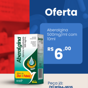 Aberalgina 500mg/ml com 10ml