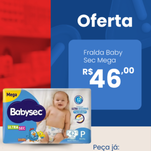 Fralda Baby Sec Mega